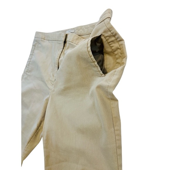 Worthington Slim Leg Cropped Pants, Womens, Color‎ Khaki, Size 12 - Picture 3 of 11